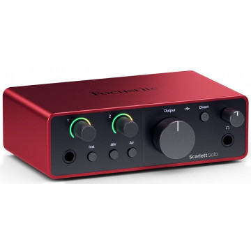 Focusrite Scarlett Solo 4th Gen - Interfata audio USB
