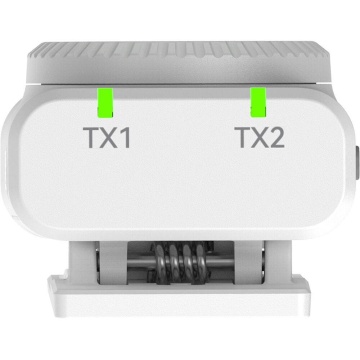 Hollyland LARK M2 Combo - Ivory White - Sistem Lavaliera Wireless 2.4 GHz cu 2 Transmitatoare - Img 9