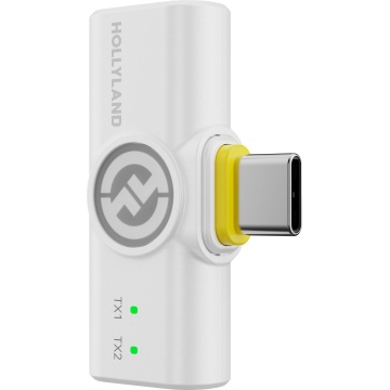 Hollyland LARK M2 Combo - Ivory White - Sistem Lavaliera Wireless 2.4 GHz cu 2 Transmitatoare - Img 19