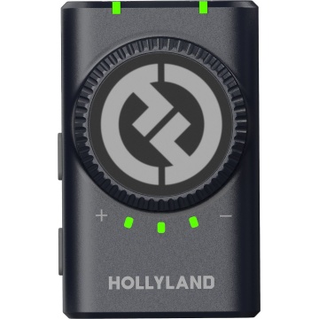 Hollyland LARK M2 Combo - Shine Charcoal - Sistem Lavaliera Wireless 2.4 GHz cu 2 Transmitatoare - Img 12
