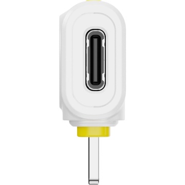 Hollyland LARK M2 with Lightning Plug Duo - Ivory White - Sistem Lavaliera Wireless 2.4 GHz cu 2 Transmitatoare - Img 8