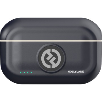 Hollyland LARK M2 with Lightning Plug Duo - Shine Charcoal - Sistem Lavaliera Wireless 2.4 GHz cu 2 Transmitatoare - Img 2