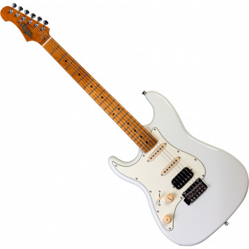 JET Guitars JS-400 WH LH, HSS - Chitara electrica pentru stangaci