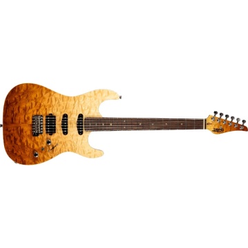 JET Guitars JS-45 Elite Fireburst - Chitara electrica - Img 2