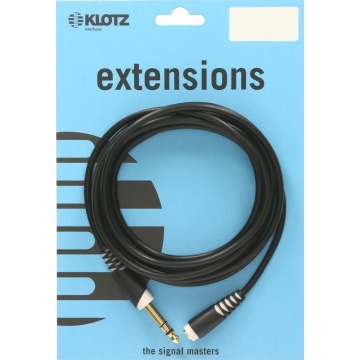 KLOTZ AS-EX60600 Extension Jack - Jack 6 m - Cablu de extensie Jack-Jack