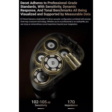 KZ Acoustics Decet Tuning - Casti in-ear - Img 6