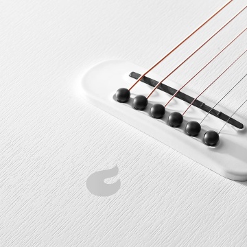 Lava Music Blue Lava Original 36 Acoustic cu Lite Bag - Frost White - Chitara acustica - Img 7