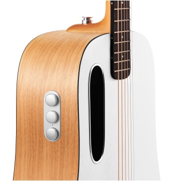Lava Music Blue Lava Original 36 Freeboost cu Airflow Bag - Frost White - Chitara electro-acustica cu efecte built-in - Img 7