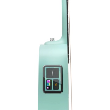 Lava Music BLUE LAVA Touch cu Airflow Bag - Aqua/Mint Green - Chitara electro-acustica cu efecte built-in - Img 9