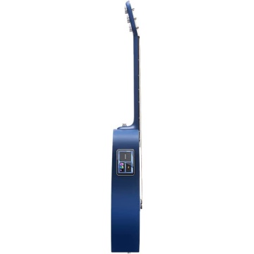 Lava Music BLUE LAVA Touch cu Airflow Bag - Ice Blue / Ocean Blue - Chitara electro-acustica cu efecte built-in - Img 5