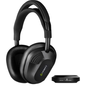 Lewitt LW6 Wireless Studio Headphones - Casti de studio wireless closed-back over-ear RealSound UWB 5.8 ms Bluetooth 5.3 USB-C