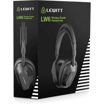 Lewitt LW6 Wireless Studio Headphones - Casti de studio wireless closed-back over-ear RealSound UWB 5.8 ms Bluetooth 5.3 USB-C - Img 9