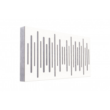 Mega Acoustic FiberPRO 120 Spectrum Alb Gri - Panou acustic cu vata minerala