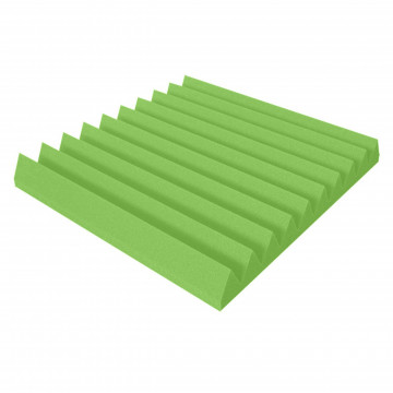 Mega Acoustic PMK 7 50 x 50 x 7 Verde - Burete Acustic Piramidal Ignifugat