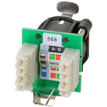 Neutrik NE8FAV-Y110 - Conector RJ45 pentru PCB - Img 2