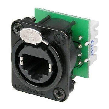 Neutrik NE8FDV-YK-B - Conector RJ45 pentru PCB