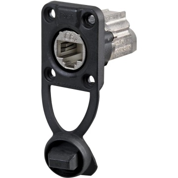 Neutrik NE8FDX-Y6-W - Conector RJ45 pentru panou