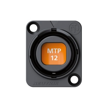 Neutrik NO12FDW-A - Conector mama opticalCON MTP pentru panou/sasiu