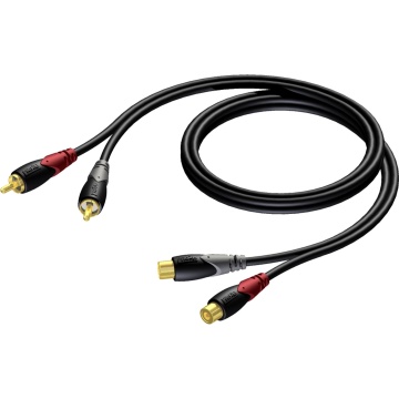 ProCab CLA850/3 - Cablu audio 2 x RCA mama - 2 x RCA tata