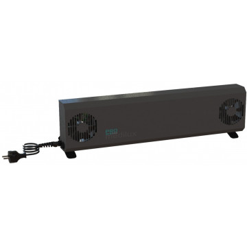 Promedilux PMX2A48 48W BLACK - Aparat de dezinfectat aerul prin iradiere indirecta, cu lampa UV-C Germicida 48W, Fara Ozon, Pt. Folosire in prezenta persoanelor