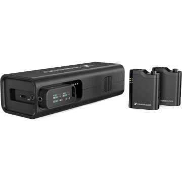 Sennheiser Profile Wireless 2-Channel Set - Sistem Lavaliera Wireless 2.4 GHz cu 2 Transmitatoare