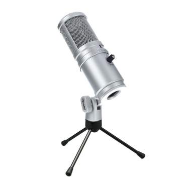 Superlux E205U USB - Microfon de Studio, Gaming, Podcast, VoIP, cu Stativ de Masa Inclus - Img 3