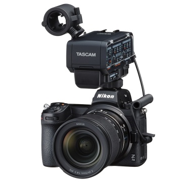 Tascam CA-XLR2d-AN - Adaptor microfon XLR pentru camere mirrorless - Img 5