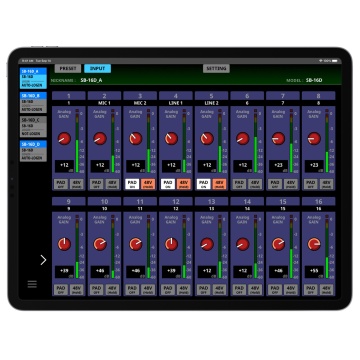 Tascam SB-16D - Stagebox Dante 16-in/16-out - Img 11