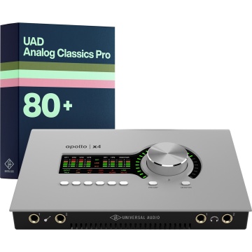 Universal Audio Apollo x4 Gen 2 Analog Classics Pro pt. Mac - Interfata audio Thunderbolt