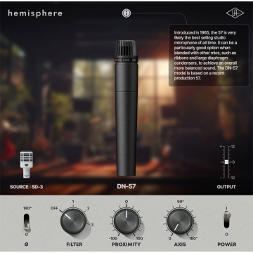 Universal Audio SD-3 - Microfon dinamic cardioid - Img 6