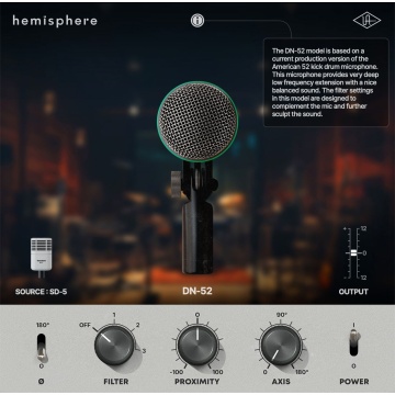 Universal Audio SD-5 - Microfon dinamic supercardioid - Img 8