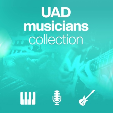 Universal Audio UAD Musicians Collection - Bundle 10 plugin-uri UAD pentru productie muzicala