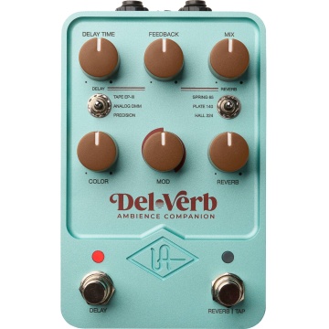 Universal Audio UAFX Del-Verb Ambience Companion - Pedala reverb si delay