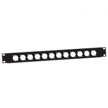Adam Hall 19 Parts 872213 - Panou rack 1U pentru mufe XLR