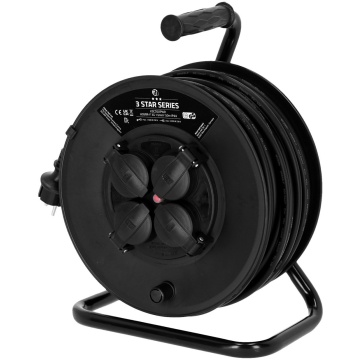Adam Hall 3 STAR CD 50 PWR 50m - Prelungitor electric pe tambur - Img 3