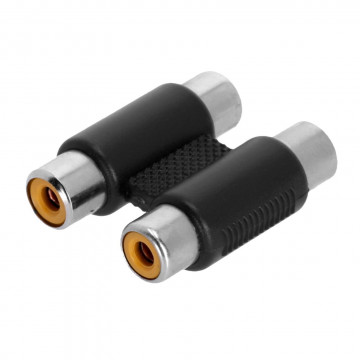 Adam Hall 4 STAR AT RF2 RF2 - Adaptor twin 2 x RCA mama - 2 x RCA mama