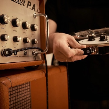 Adam Hall 4 STAR IRR 0100 VINTAGE 1m - Cablu de instrument 2 x Jack 6.3 mm in unghi - Img 4