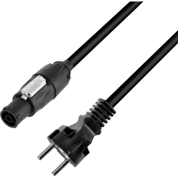 Adam Hall 4 STAR TCON 0150 1.5m - Cablu de alimentare TRUE1 / Schuko IP65