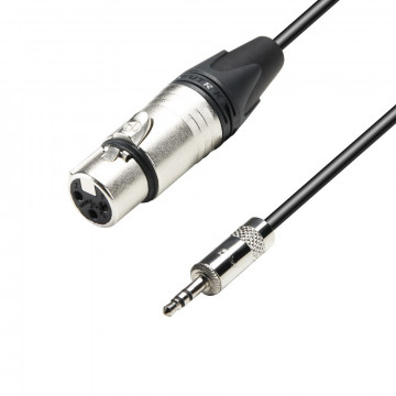 Adam Hall 5Star Mic XLR-TRS3.5 1.5m - Cablu de microfon