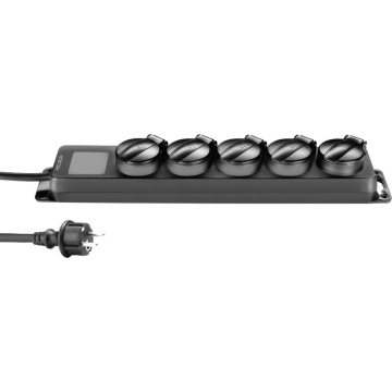 Adam Hall PDU 5 IP 1.4m - Prelungitor Schuko 5 prize IP44