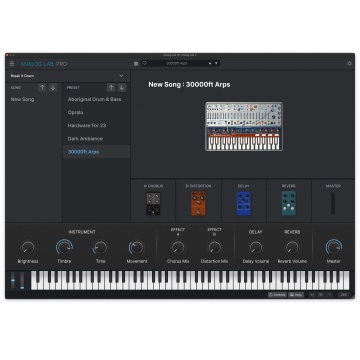 Arturia Analog LAB Pro - Bundle plugin-uri cu 28+ sintetizatoare si claviaturi 2000+ sunete si mod Stage - Img 5