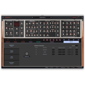 Arturia Memory V - Plugin sintetizator virtual polifonic analog cu 3 oscilatoare Poly 6/12 MPE - Img 8