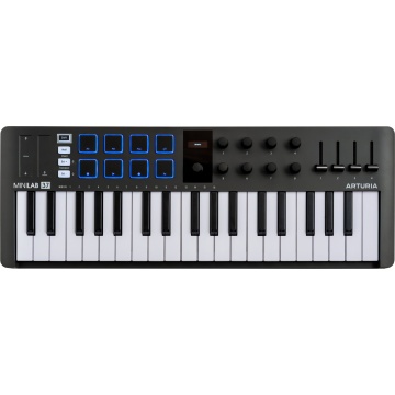 Arturia MiniLab 37 Black - Claviatura MIDI USB-C 37 clape cu velocitate - Img 5
