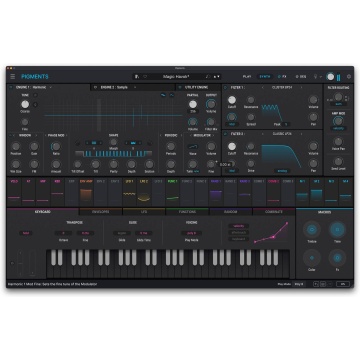Arturia Pigments 7 - Plugin sintetizator software multi-engine cu 6 tipuri de sinteza si peste 1700 de preseturi - Img 7