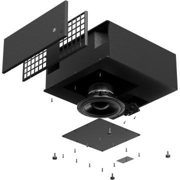 Audac ARCHI10X/OB - Subwoofer de perete, podea sau tavan - Img 2