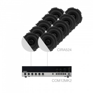 Audac CANTO7.10P/W - Sistem complet pentru instalatii audio fixe