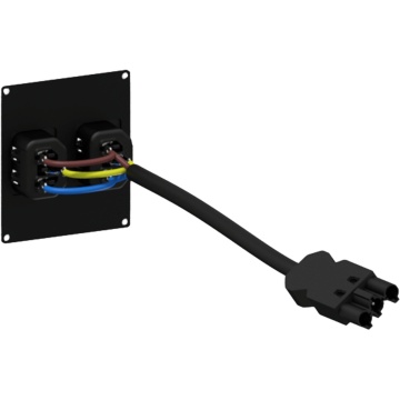 Caymon CASY282 - Modul Rack CASY 2 2x priza euro power - Img 2