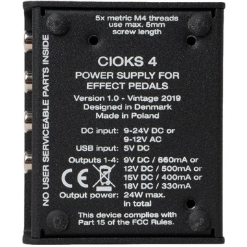 CIOKS 4 Expander - Extensie alimentator pedale - Img 6