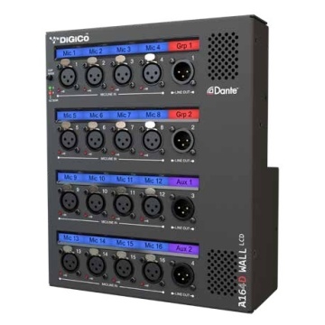 DiGiCo Dante A164D Wall LCD - Stagebox - Img 2