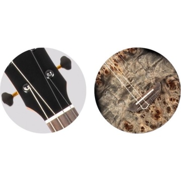 Flight Aviator Galaxy Baritone BR CE - Ukulele baritone electro-acustic - Img 5